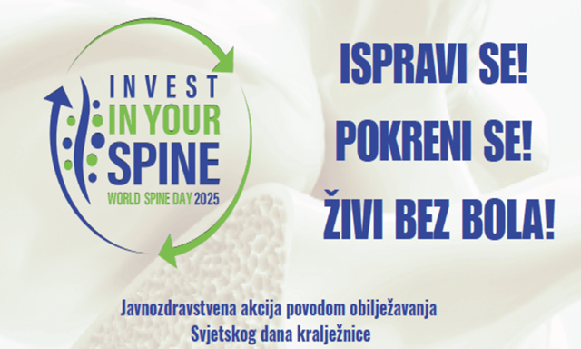 Obilježavanje Svjetskog tjedna kralježnice 2025.