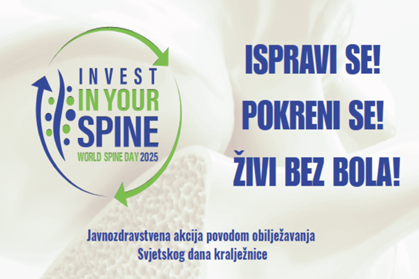 Obilježavanje Svjetskog tjedna kralježnice 2025.