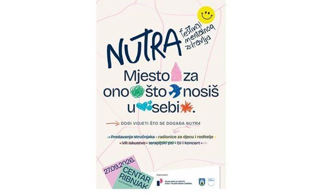 Festival mentalnog zdravlja djece i mladih NUTRA – mjesto za ono što nosiš u sebi