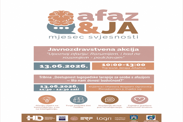 Obilježavanje Mjeseca svjesnosti o afaziji