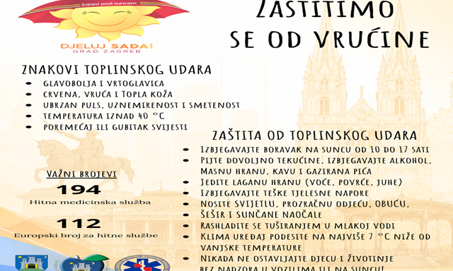 Preporučene mjere zaštite građana od vrućine