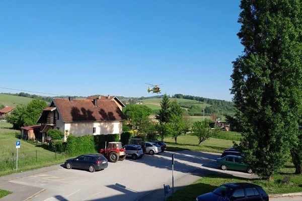 Hitna helikopterska služba na prvoj intervenciji